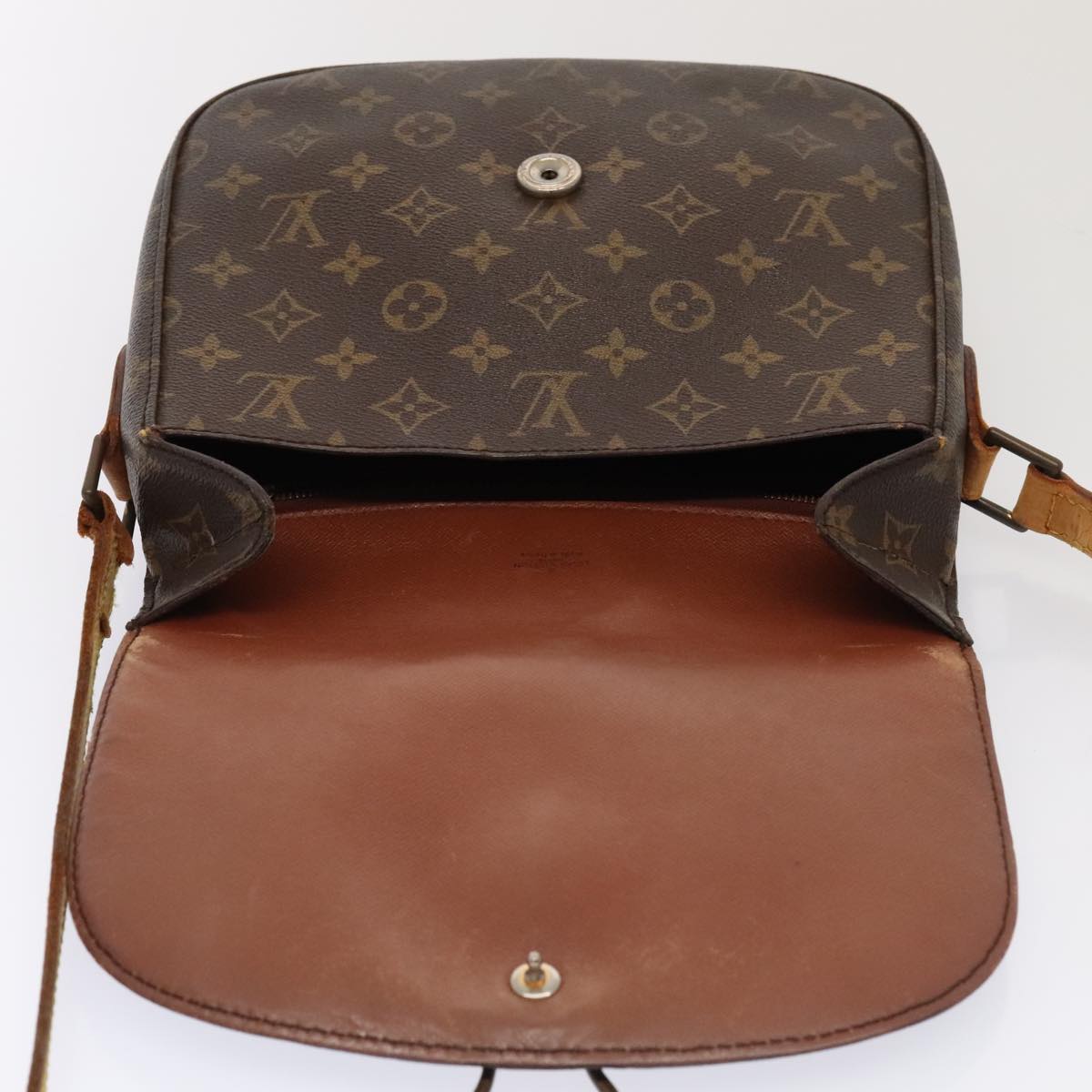 LOUIS VUITTON Monogram Saint Cloud GM Shoulder Bag M51242 LV 89488