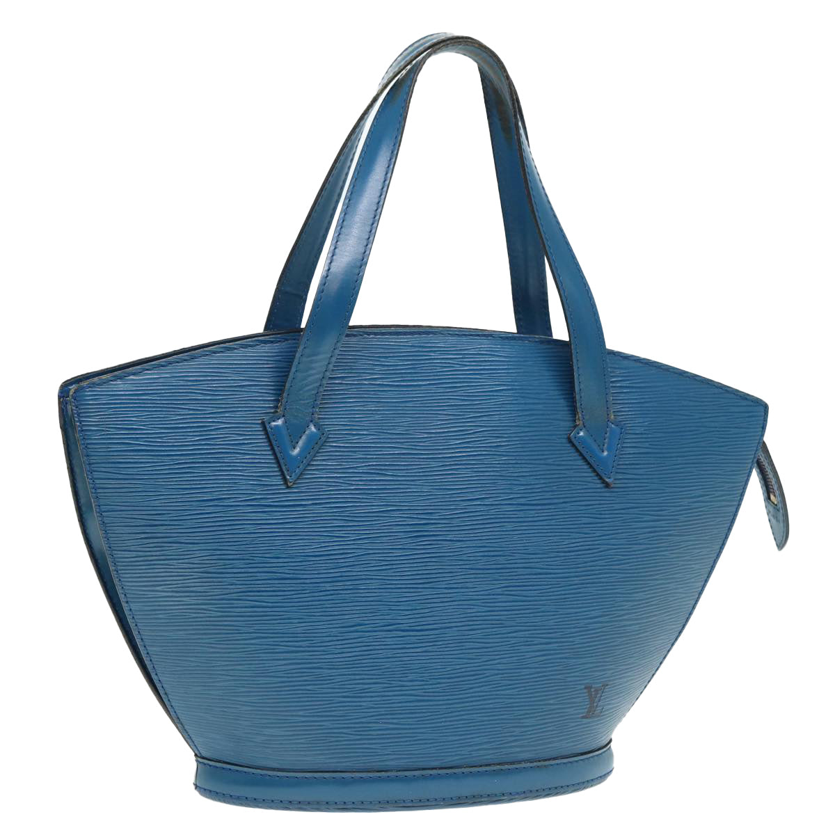 LOUIS VUITTON Epi Saint Jacques Shoulder Bag Blue M52275 LV 89489