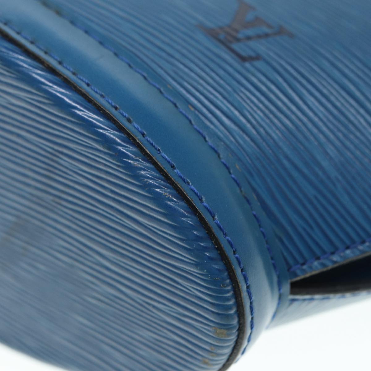 LOUIS VUITTON Epi Saint Jacques Shoulder Bag Blue M52275 LV 89489