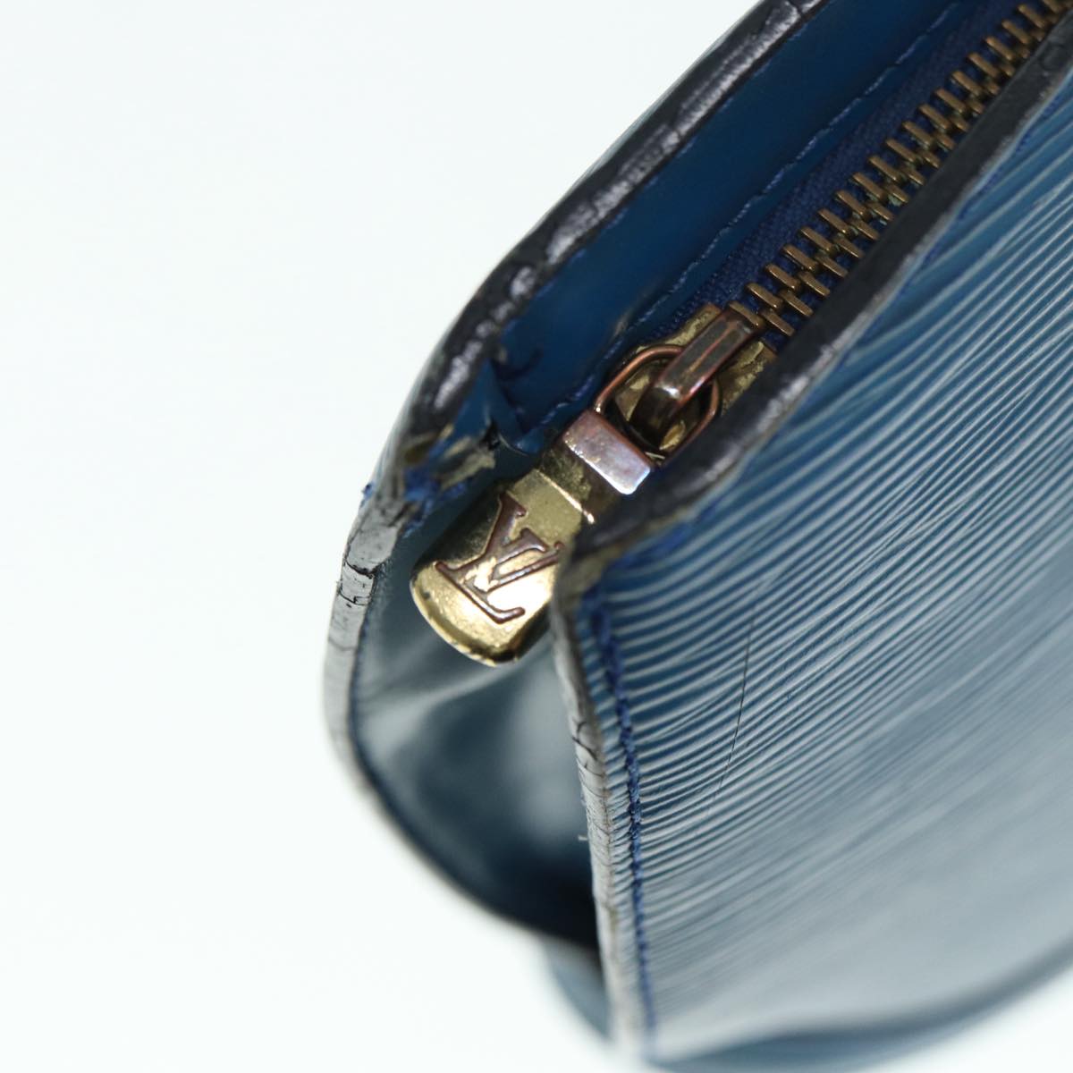 LOUIS VUITTON Epi Saint Jacques Shoulder Bag Blue M52275 LV 89489