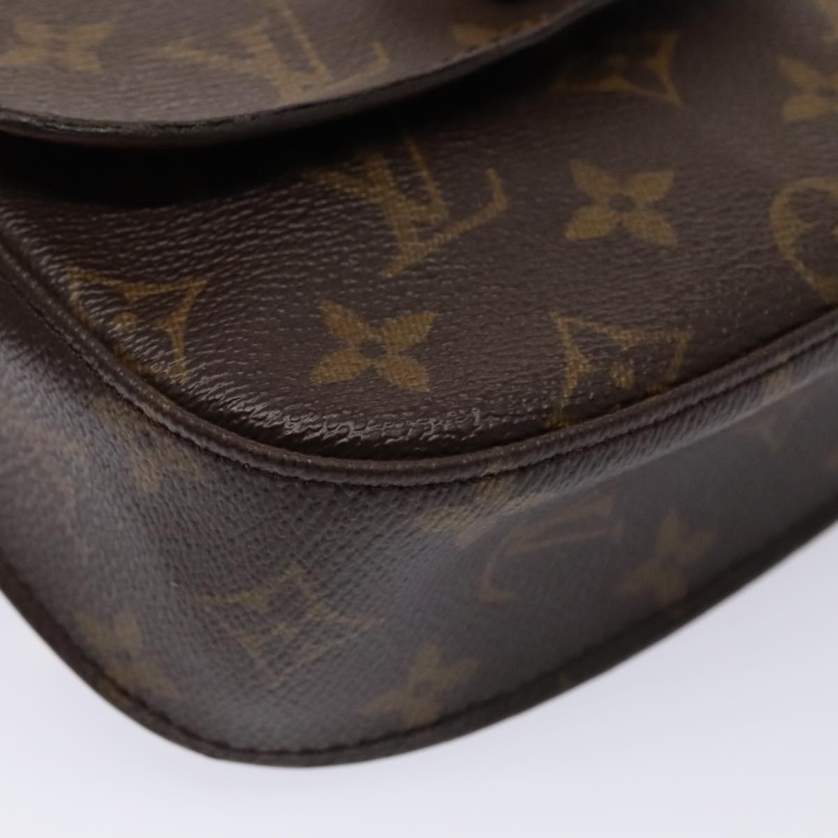LOUIS VUITTON Monogram Saint Cloud PM Shoulder Bag M51244 LV 89490