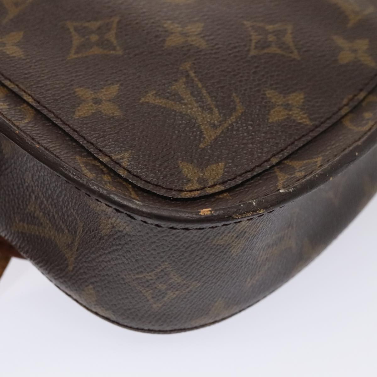 LOUIS VUITTON Monogram Saint Cloud PM Shoulder Bag M51244 LV 89490