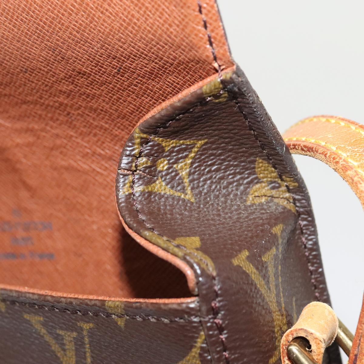 LOUIS VUITTON Monogram Saint Cloud PM Shoulder Bag M51244 LV 89490
