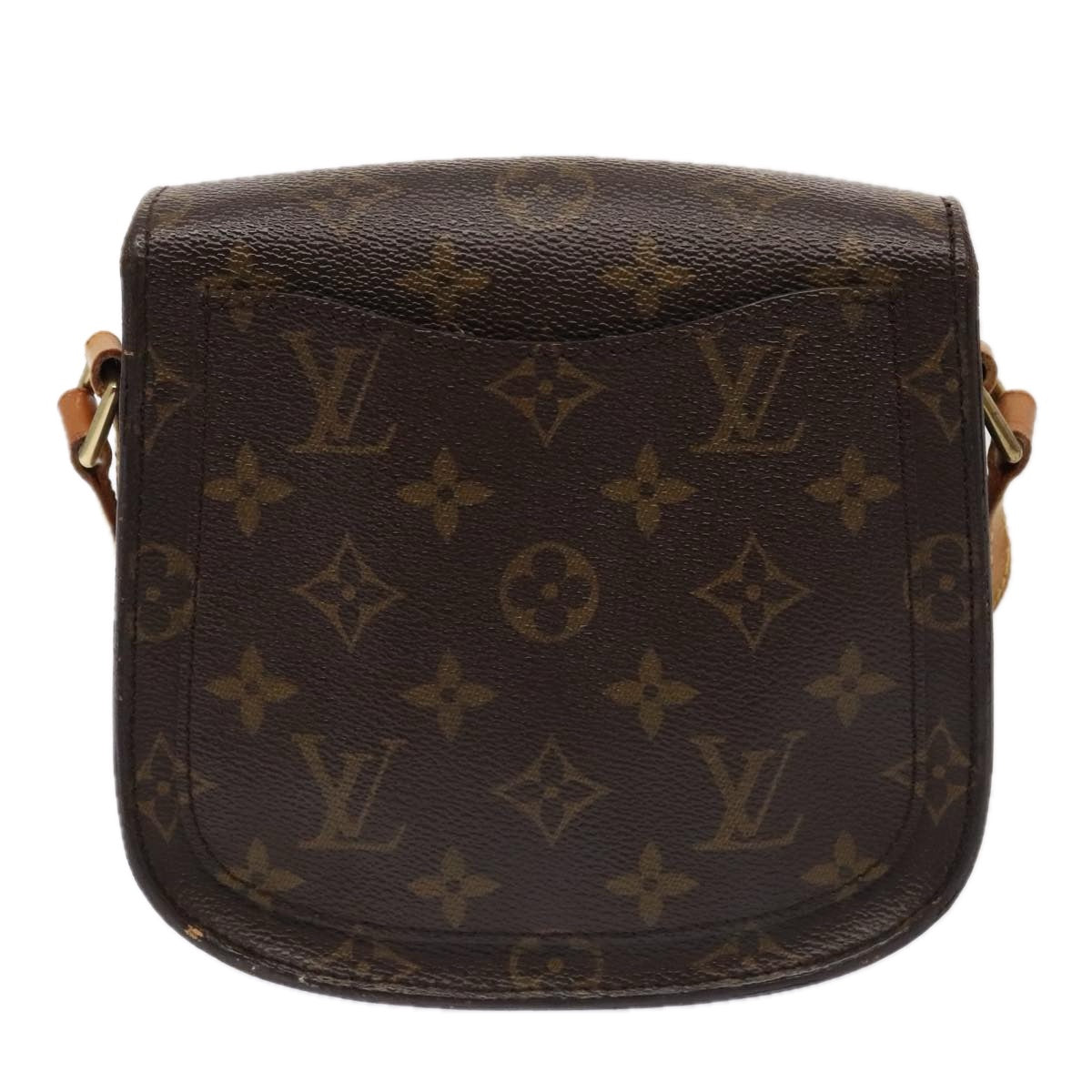 LOUIS VUITTON Monogram Saint Cloud PM Shoulder Bag M51244 LV 89490