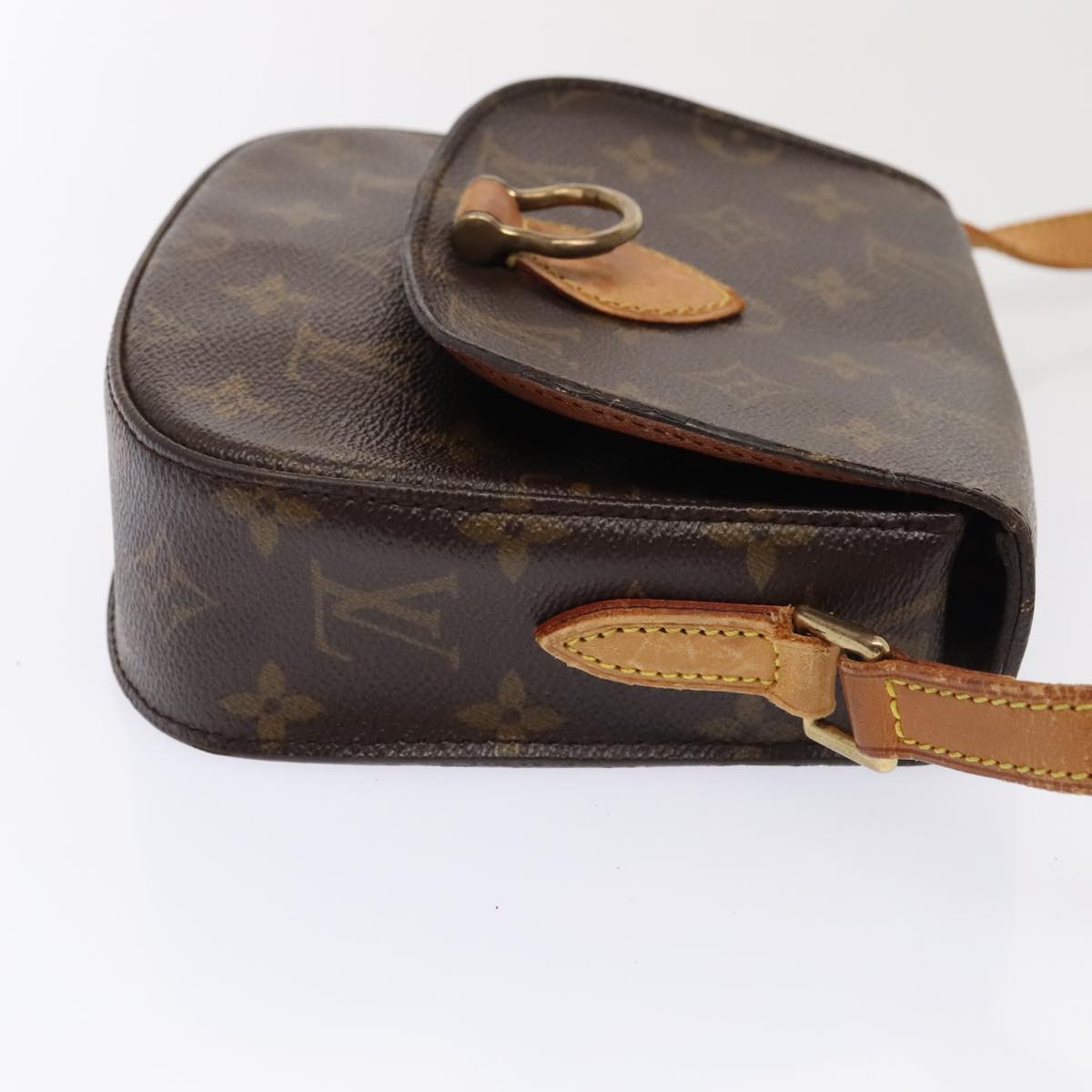 LOUIS VUITTON Monogram Saint Cloud PM Shoulder Bag M51244 LV 89490