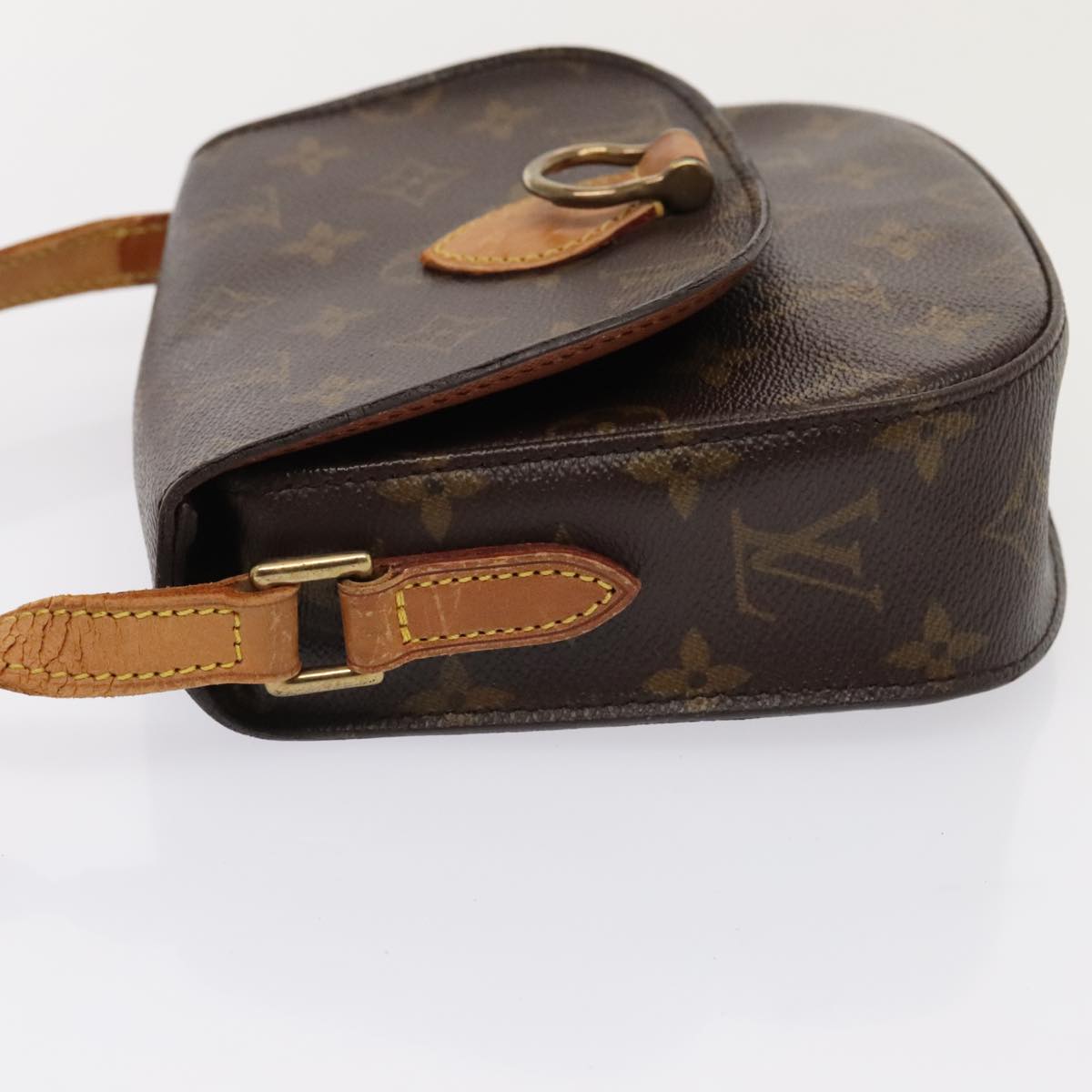 LOUIS VUITTON Monogram Saint Cloud PM Shoulder Bag M51244 LV 89490