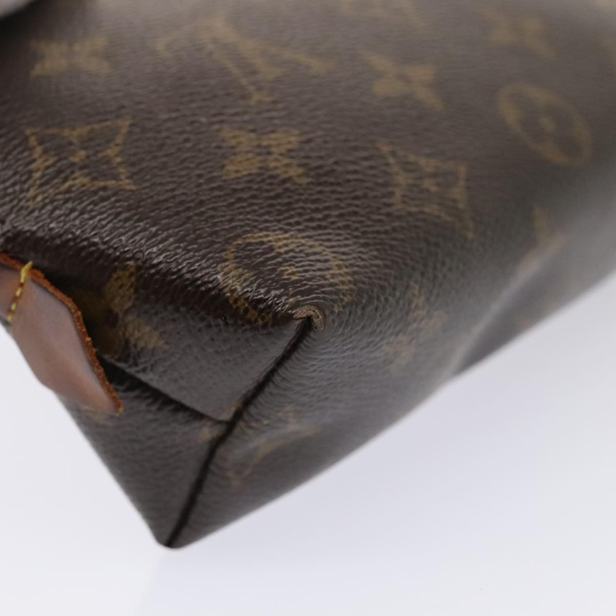 LOUIS VUITTON Monogram Pochette Cosmetic PM Cosmetic Pouch M47515 LV 89491