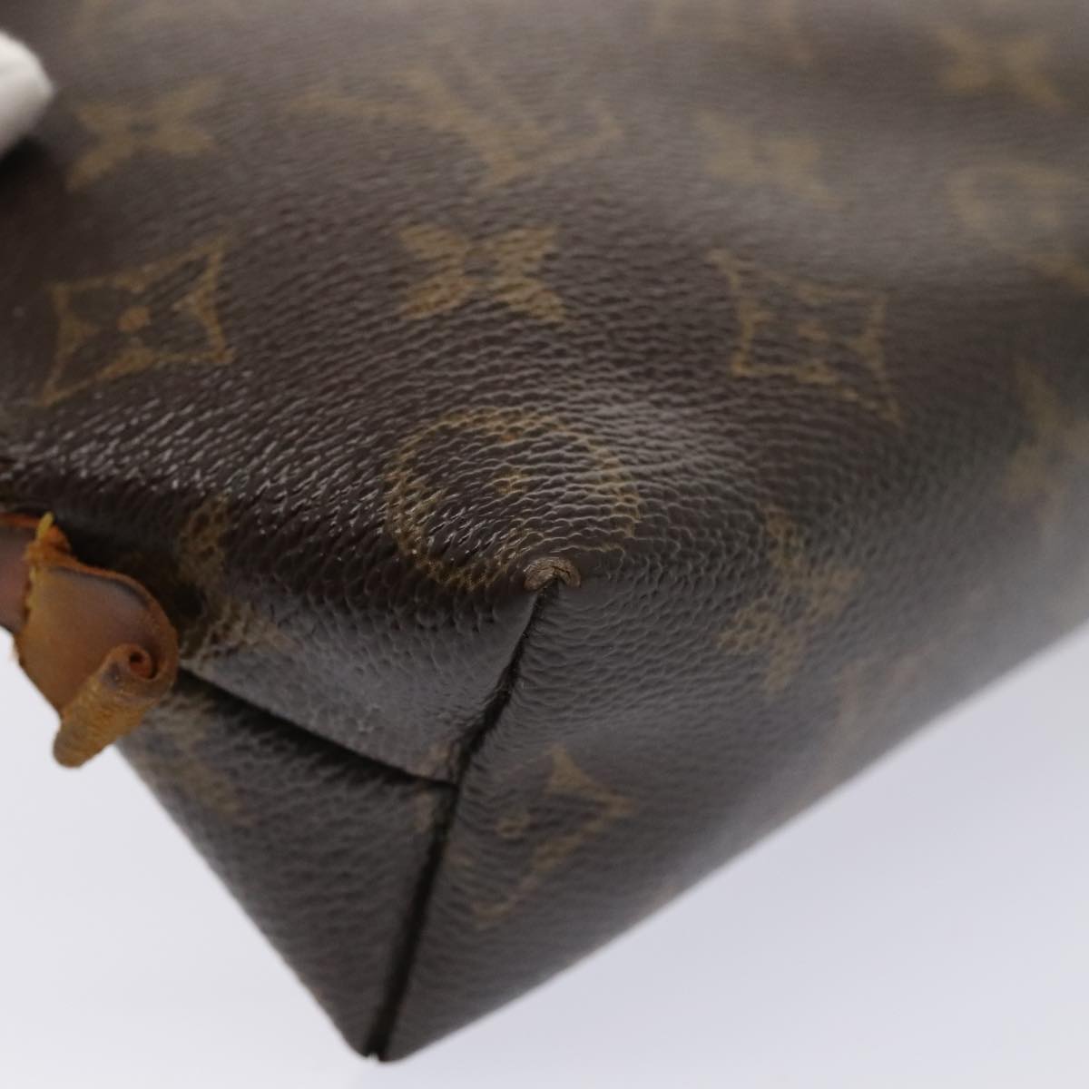 LOUIS VUITTON Monogram Pochette Cosmetic PM Cosmetic Pouch M47515 LV 89491