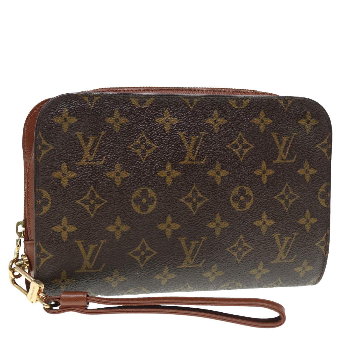 LOUIS VUITTON Monogram Orsay Clutch Bag M51790 LV 89496