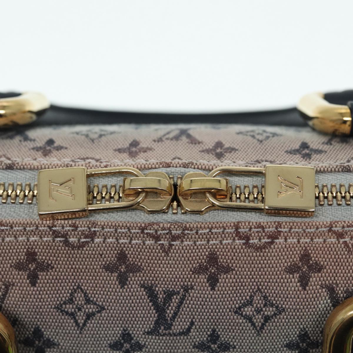 LOUIS VUITTON Monogram Mini Alma Ron Hand Bag Blue M92205 LV 89497