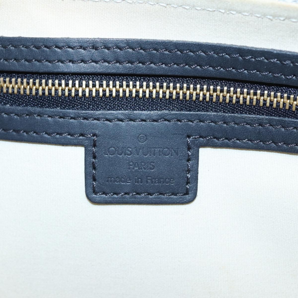 LOUIS VUITTON Monogram Mini Alma Ron Hand Bag Blue M92205 LV 89497