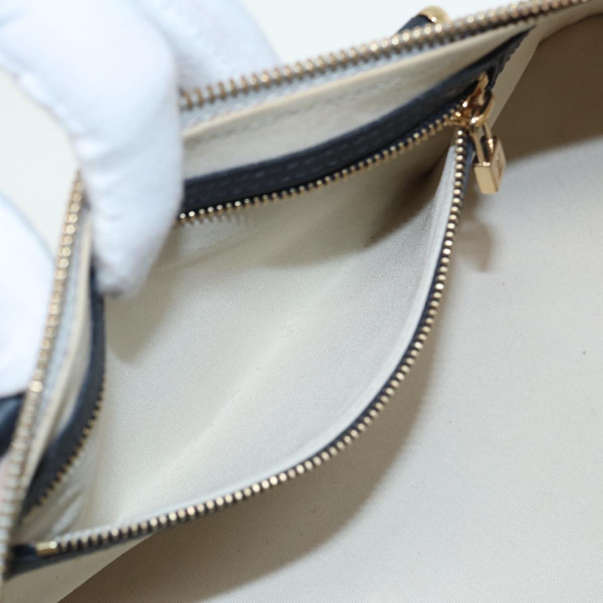 LOUIS VUITTON Monogram Mini Alma Ron Hand Bag Blue M92205 LV 89497