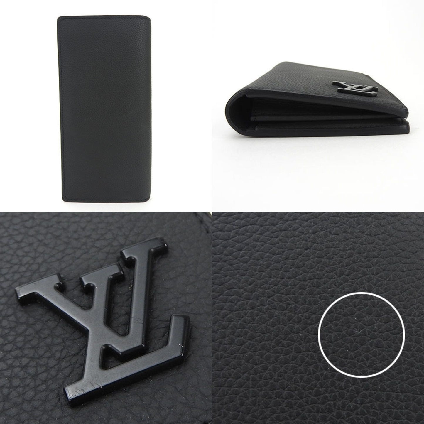 Louis Vuitton Brazza  Leather Wallet  ()