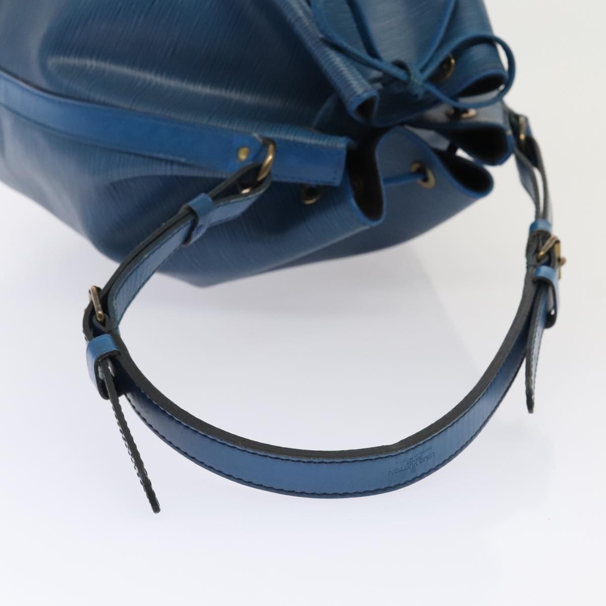 LOUIS VUITTON Epi Noe Shoulder Bag Toledo Blue M44005 LV 89501