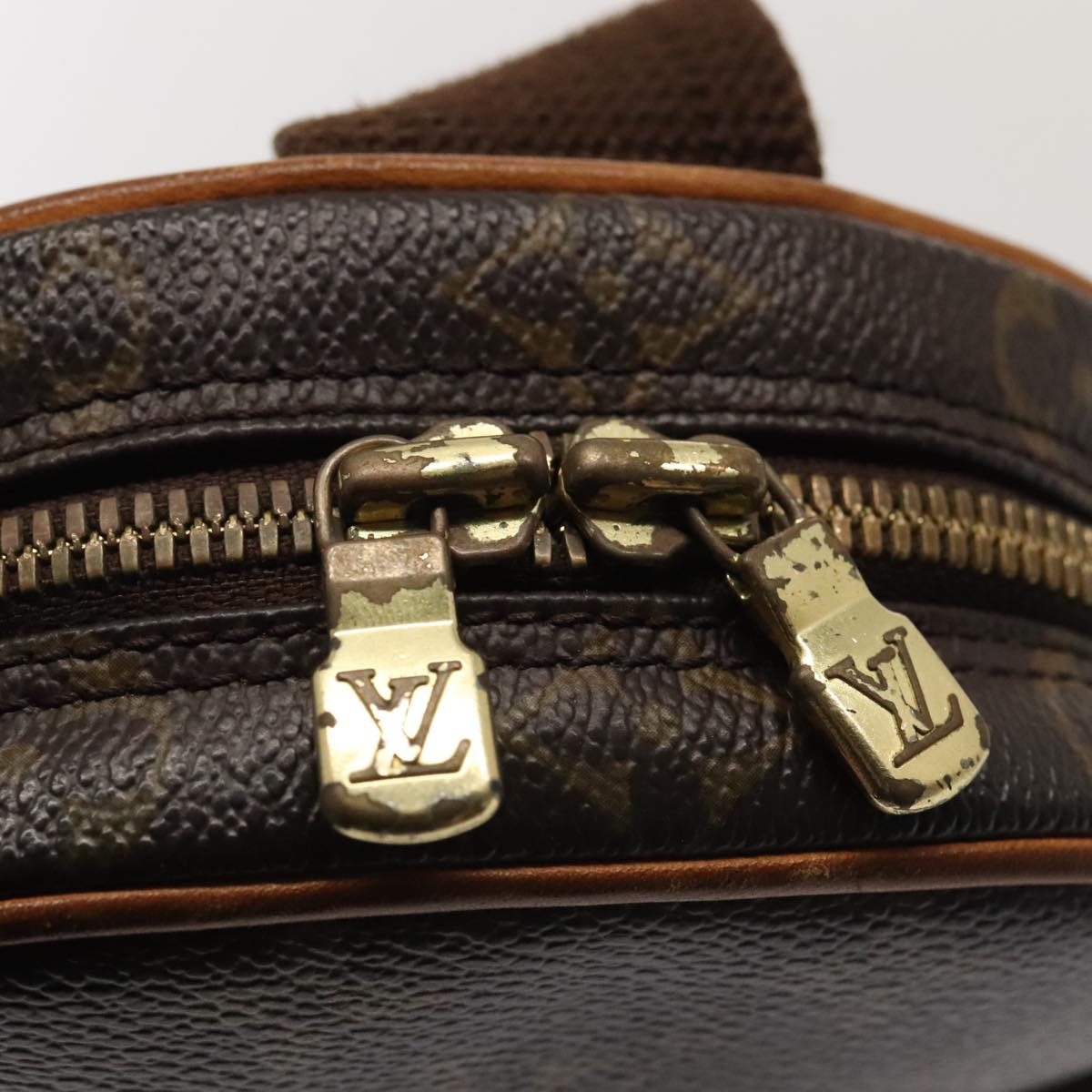 LOUIS VUITTON Monogram Pochette Gange Shoulder Bag M51870 LV 89503
