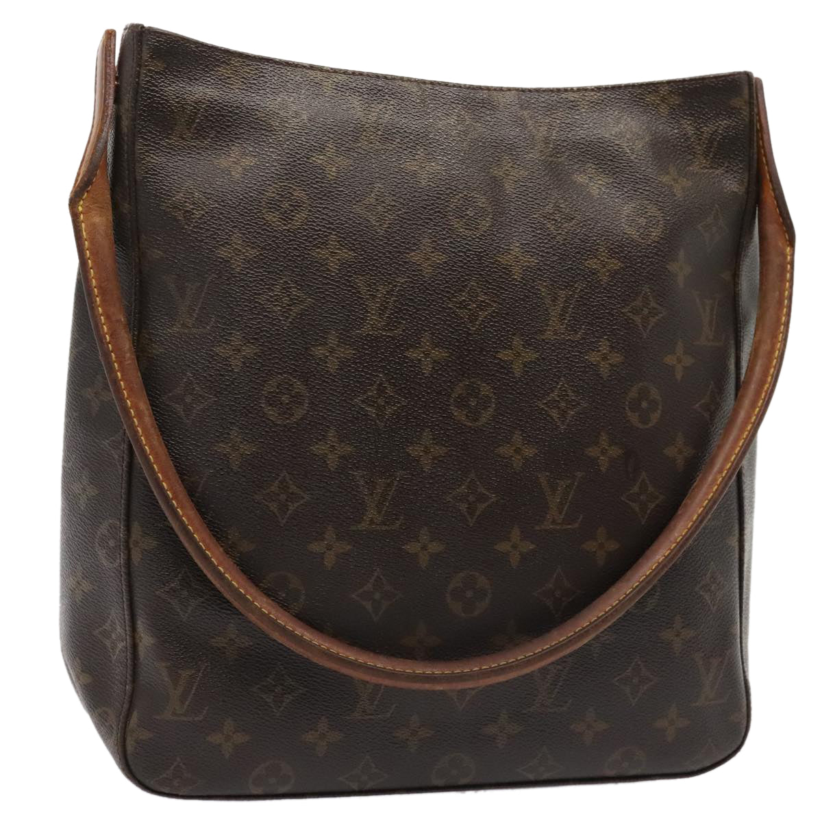 LOUIS VUITTON Monogram Looping GM Shoulder Bag M51145 LV 89508