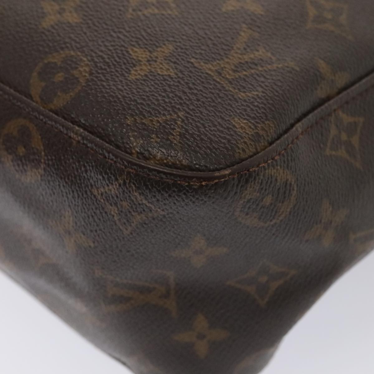 LOUIS VUITTON Monogram Looping GM Shoulder Bag M51145 LV 89508