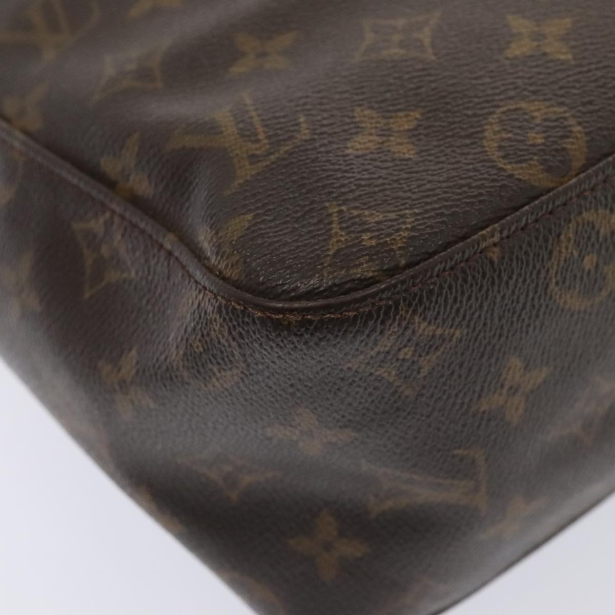 LOUIS VUITTON Monogram Looping GM Shoulder Bag M51145 LV 89508