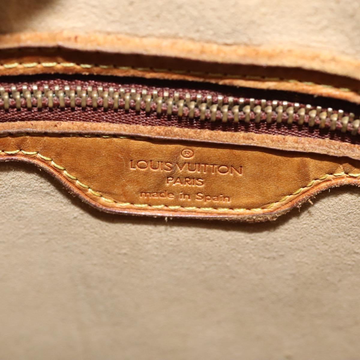 LOUIS VUITTON Monogram Looping GM Shoulder Bag M51145 LV 89508