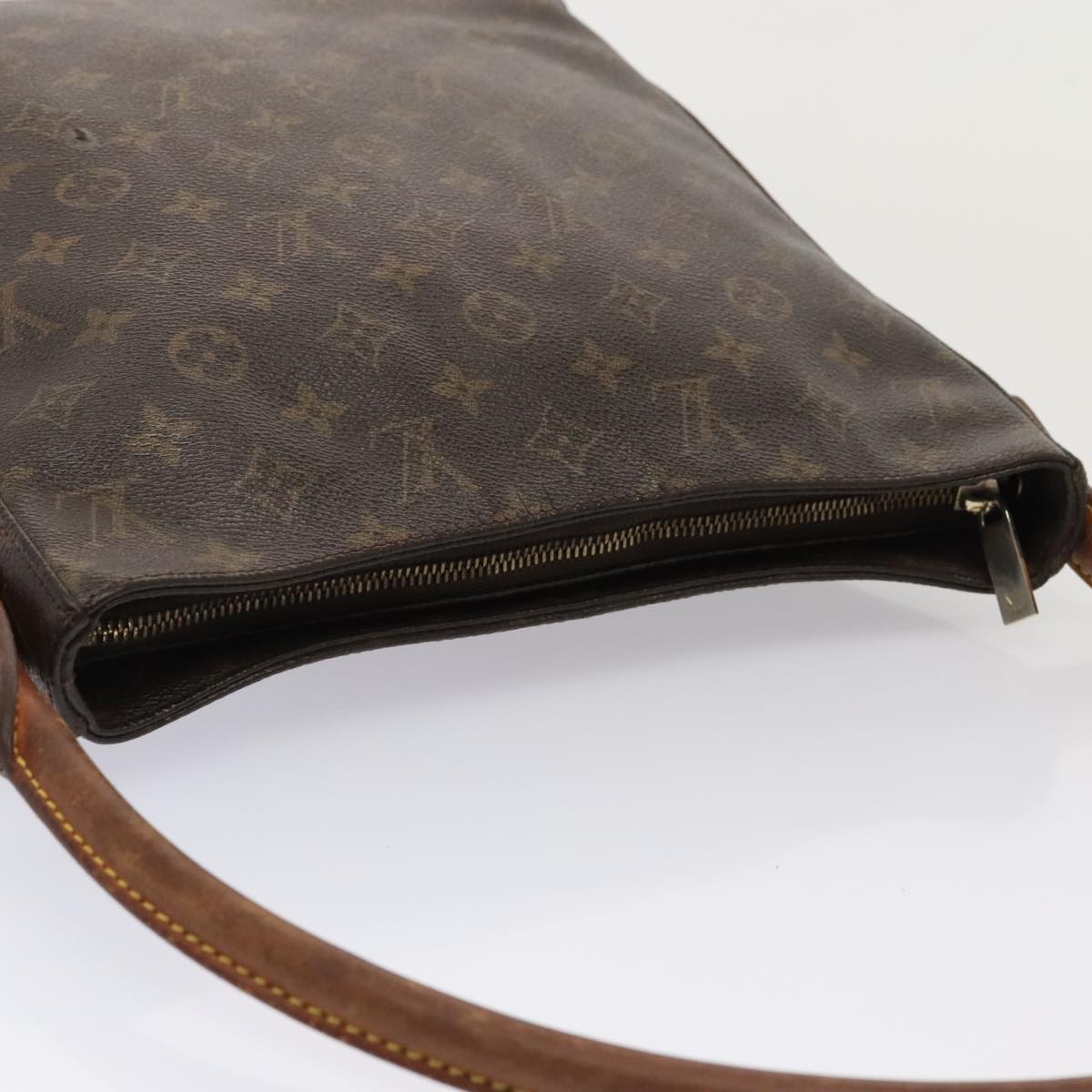 LOUIS VUITTON Monogram Looping GM Shoulder Bag M51145 LV 89508