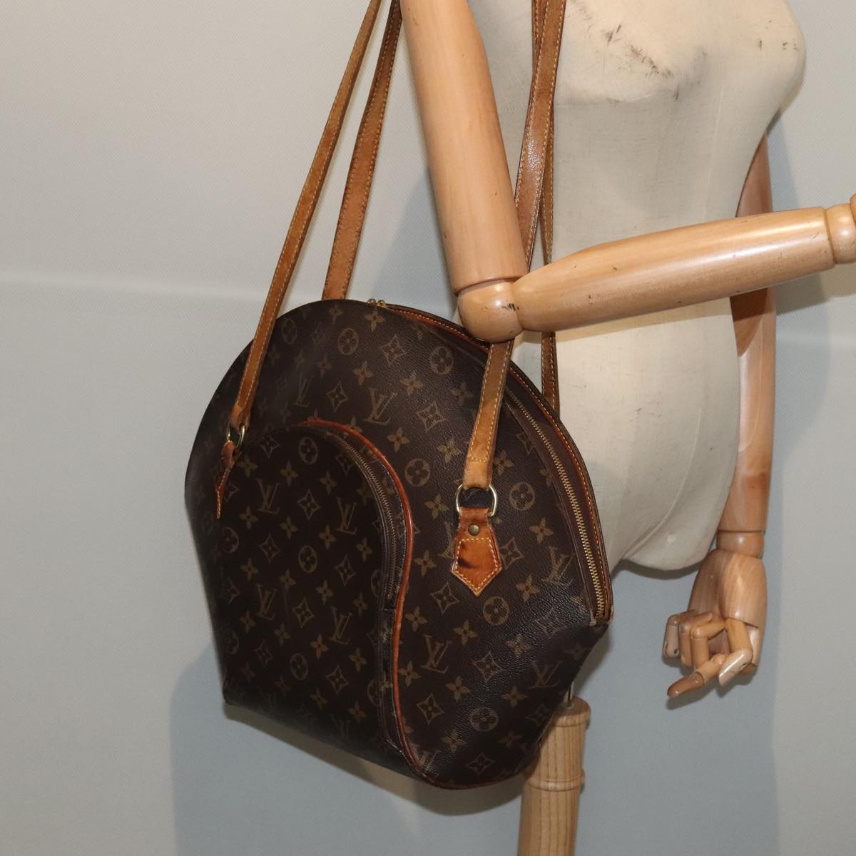 LOUIS VUITTON Monogram Ellipse Shopping Shoulder Bag M51128 LV 89513