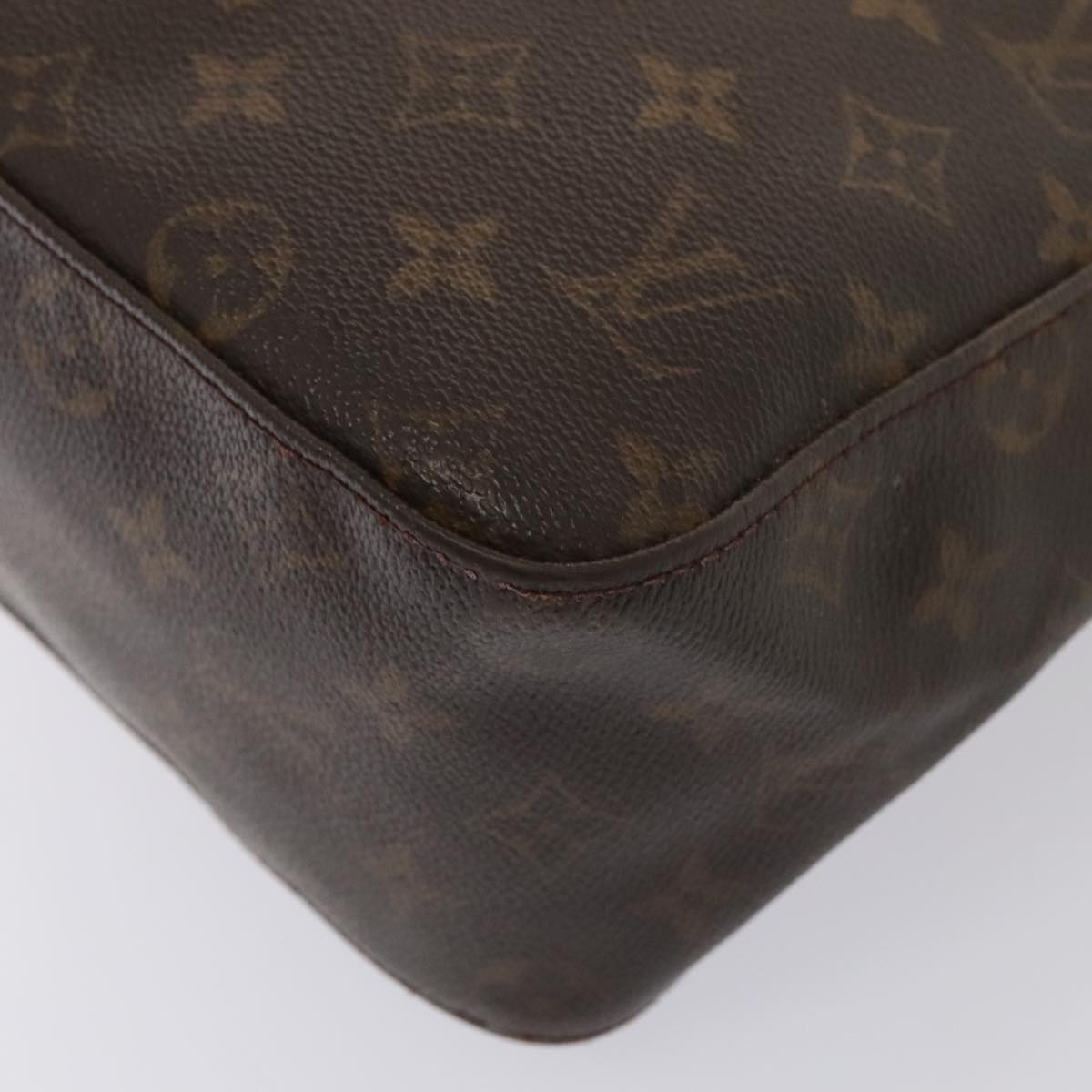 LOUIS VUITTON Monogram Looping GM Shoulder Bag M51145 LV 89514
