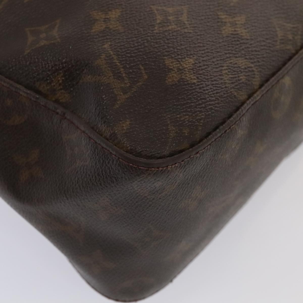 LOUIS VUITTON Monogram Looping GM Shoulder Bag M51145 LV 89514