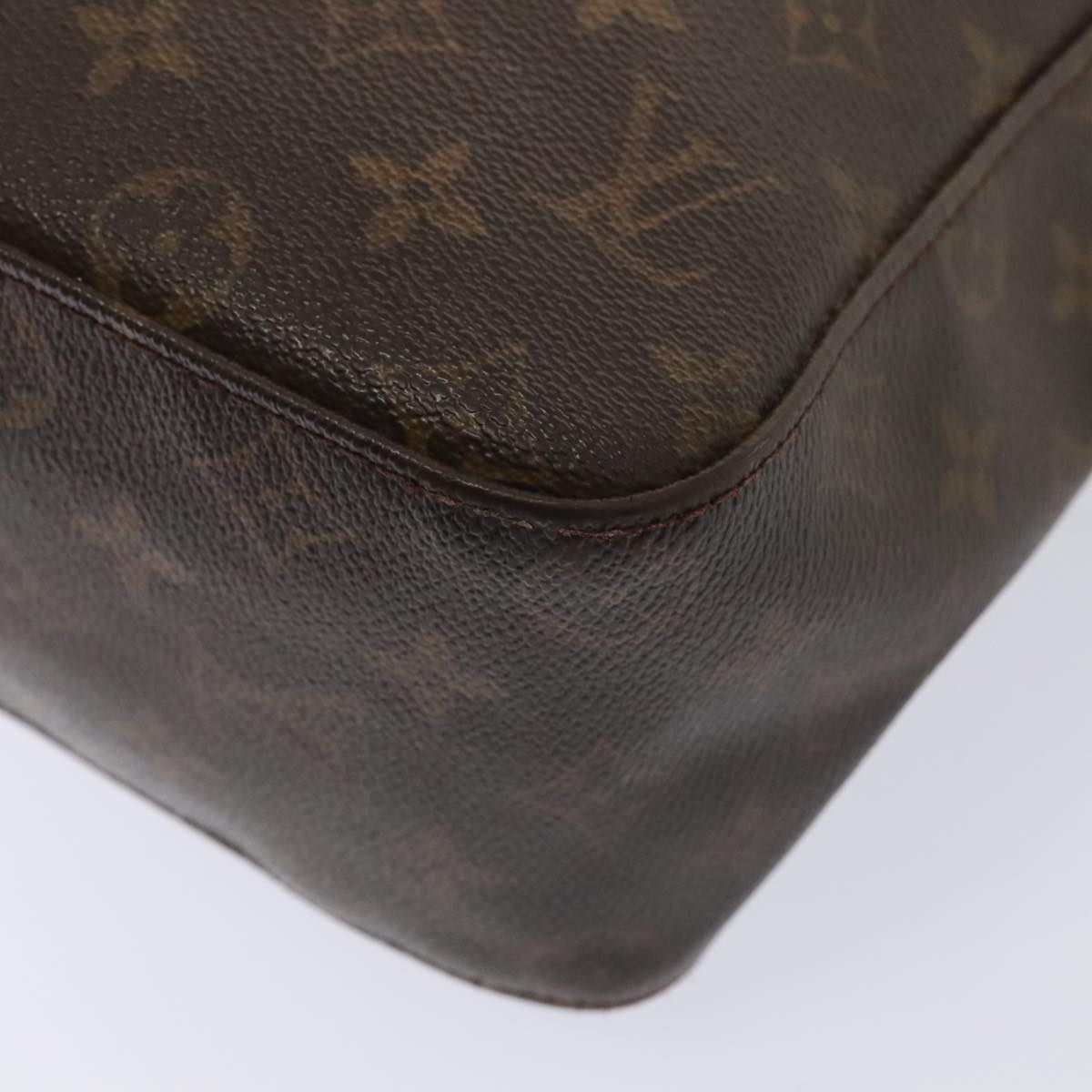 LOUIS VUITTON Monogram Looping GM Shoulder Bag M51145 LV 89514