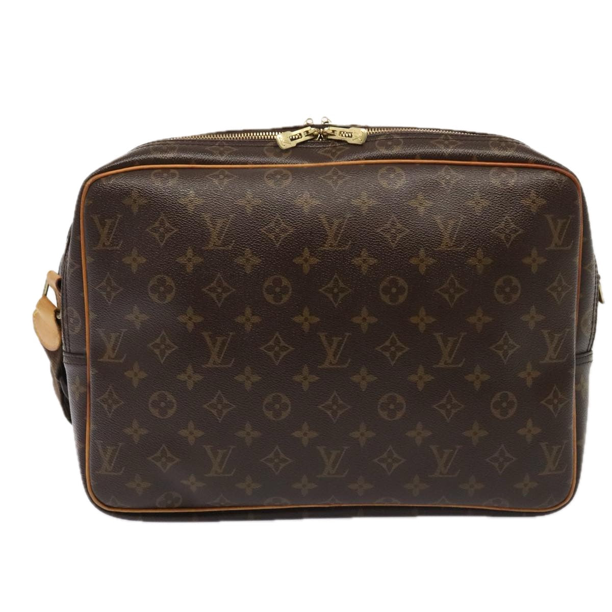 LOUIS VUITTON Monogram Reporter GM Shoulder Bag M45252 LV 89515