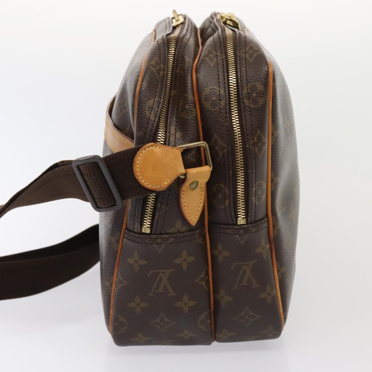 LOUIS VUITTON Monogram Reporter GM Shoulder Bag M45252 LV 89515