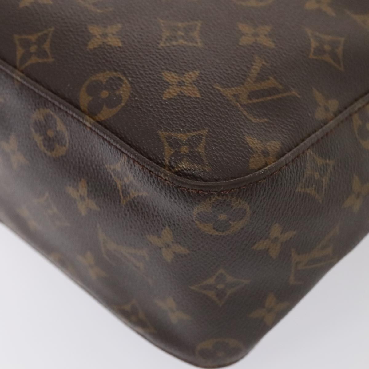 LOUIS VUITTON Monogram Looping GM Shoulder Bag M51145 LV 89517