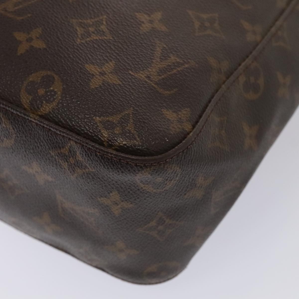 LOUIS VUITTON Monogram Looping GM Shoulder Bag M51145 LV 89517