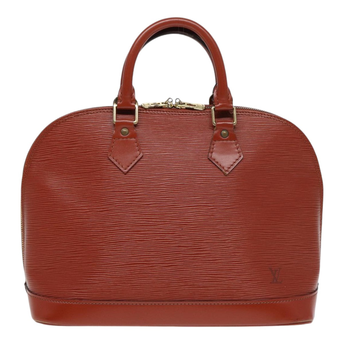 LOUIS VUITTON Epi Alma Hand Bag Brown M5214D LV 89518