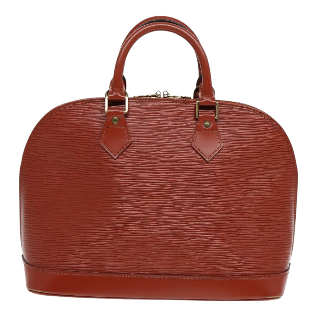 LOUIS VUITTON Epi Alma Hand Bag Brown M5214D LV 89518