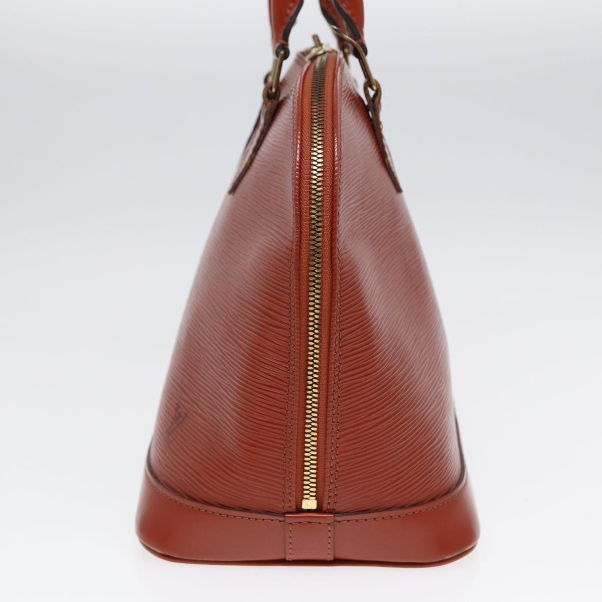 LOUIS VUITTON Epi Alma Hand Bag Brown M5214D LV 89518