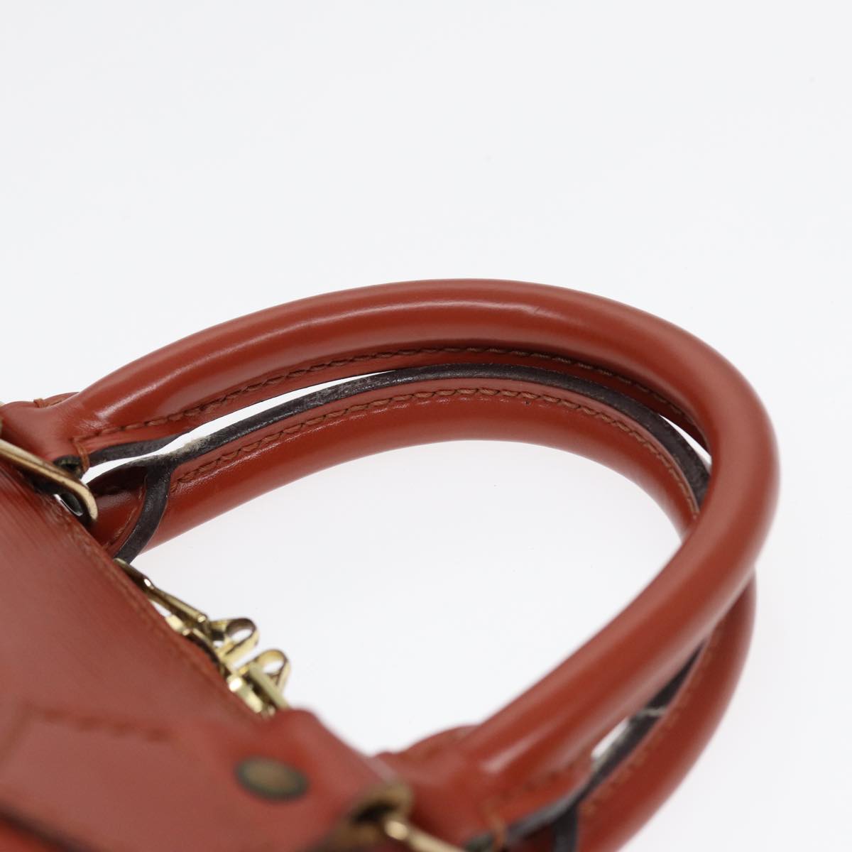 LOUIS VUITTON Epi Alma Hand Bag Brown M5214D LV 89518