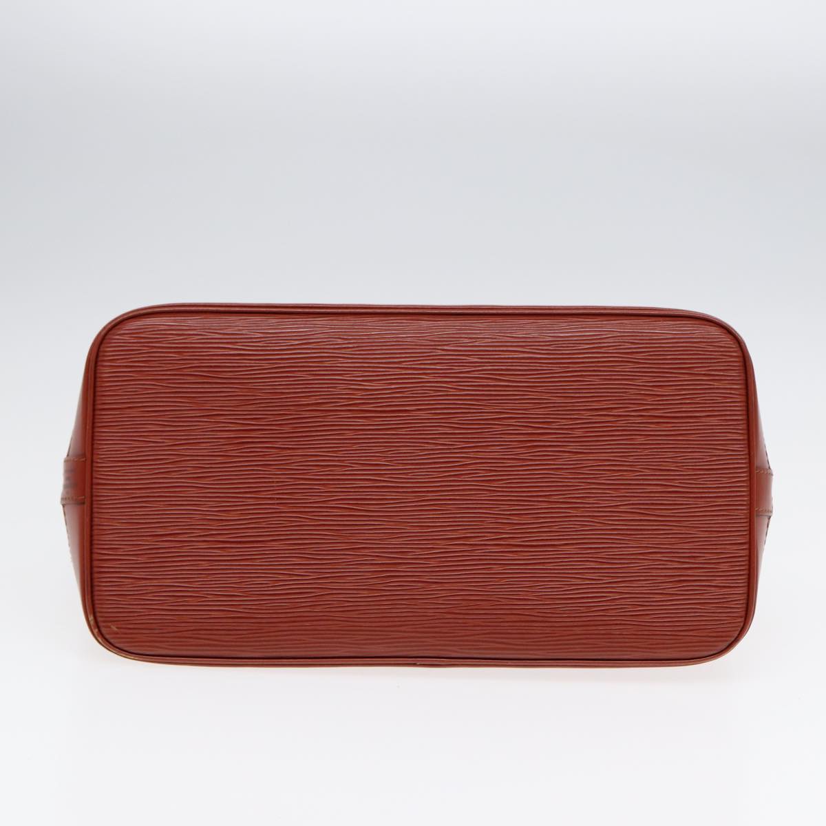 LOUIS VUITTON Epi Alma Hand Bag Brown M5214D LV 89518