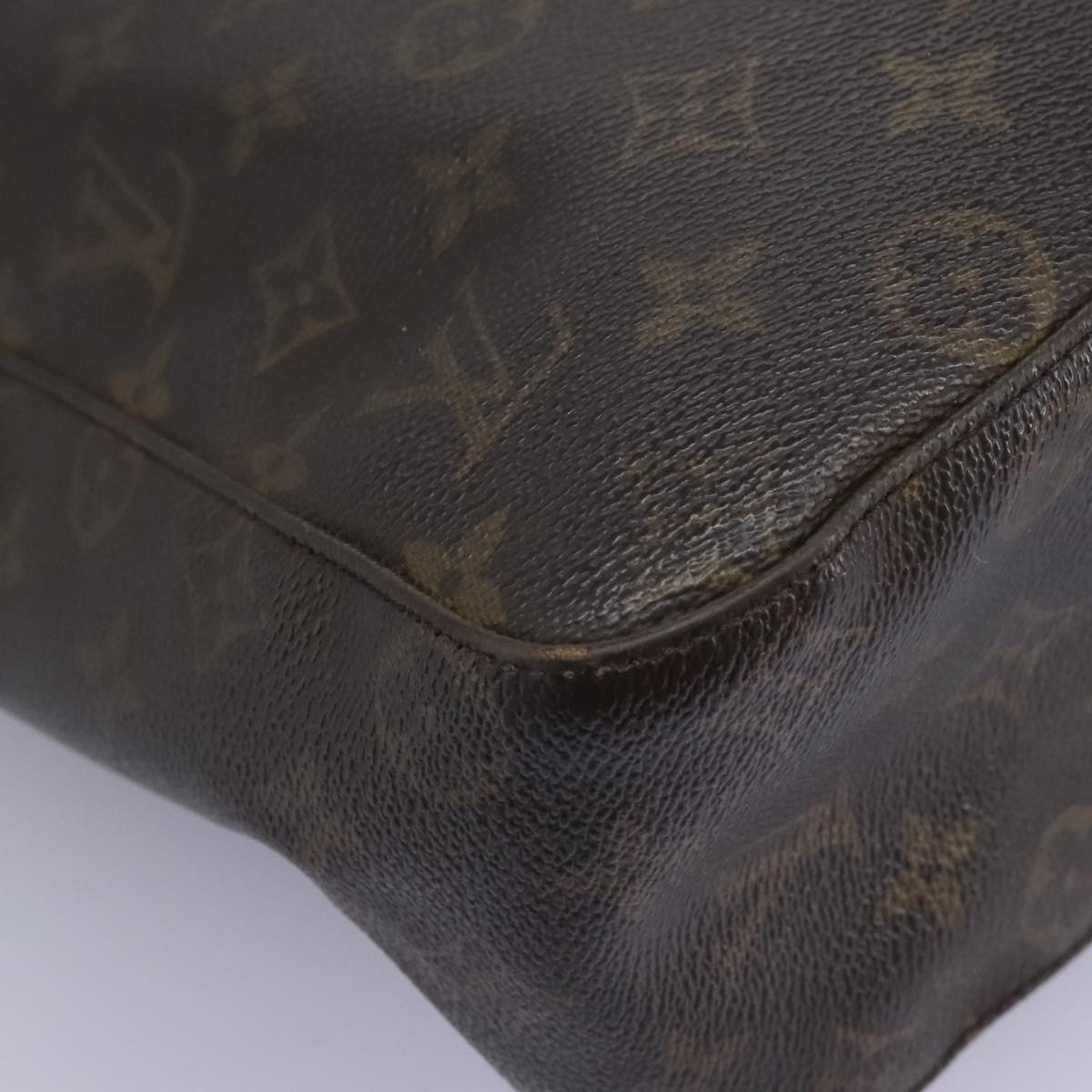 LOUIS VUITTON Monogram Looping GM Shoulder Bag M51145 LV 89528