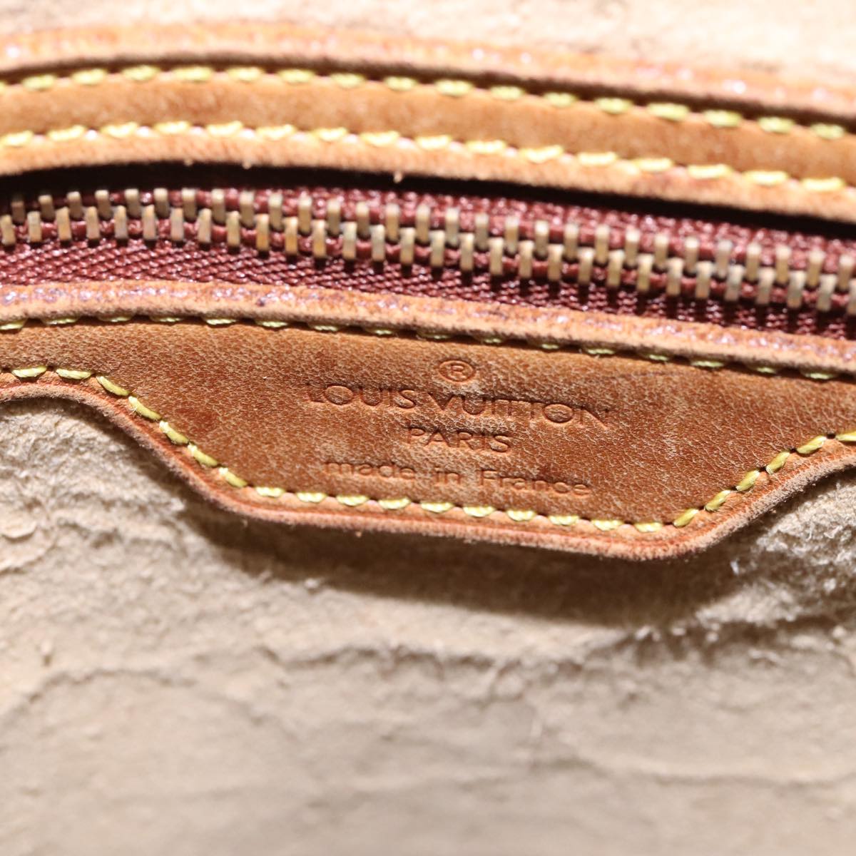 LOUIS VUITTON Monogram Looping GM Shoulder Bag M51145 LV 89528