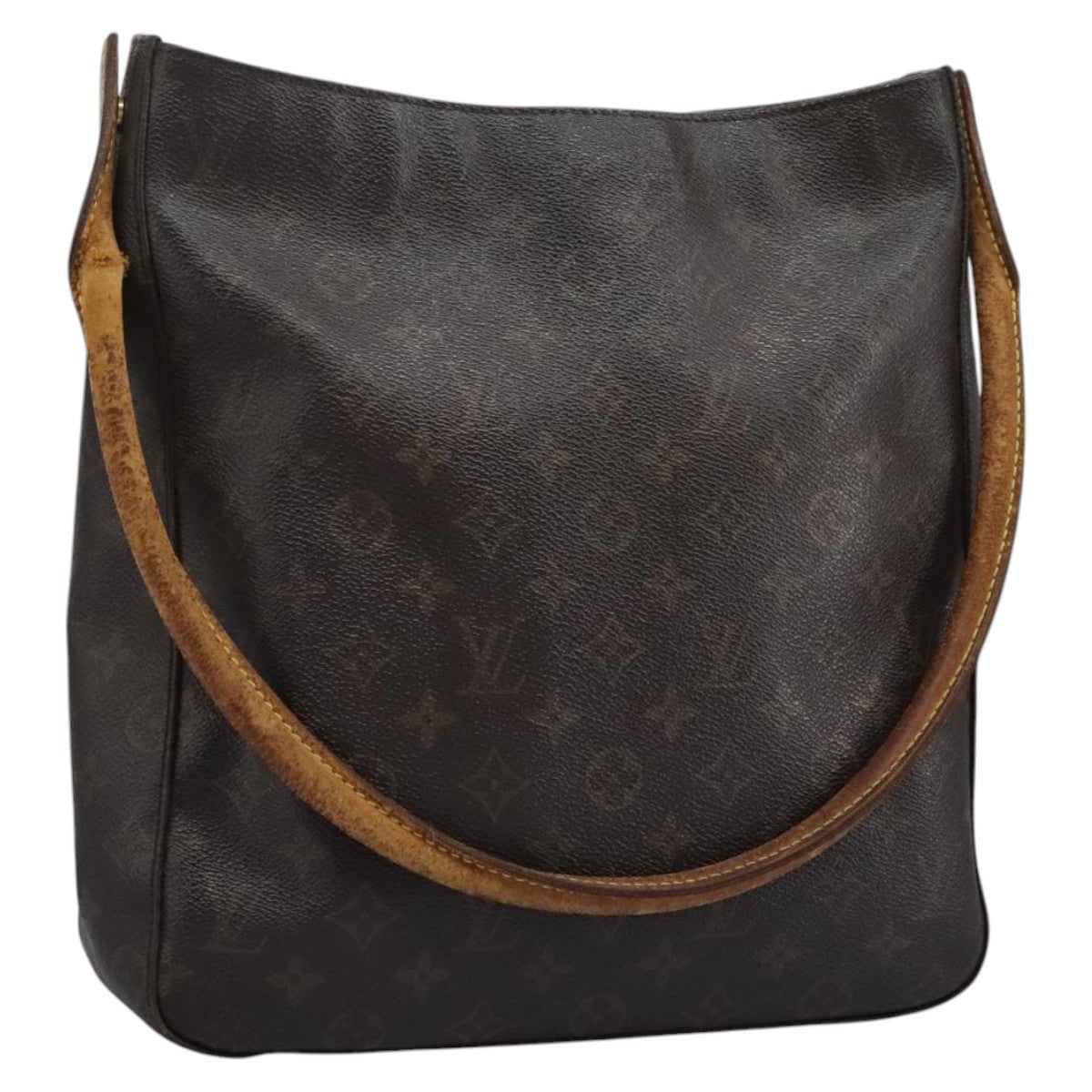 LOUIS VUITTON Monogram Looping GM Shoulder Bag M51145 LV 89528