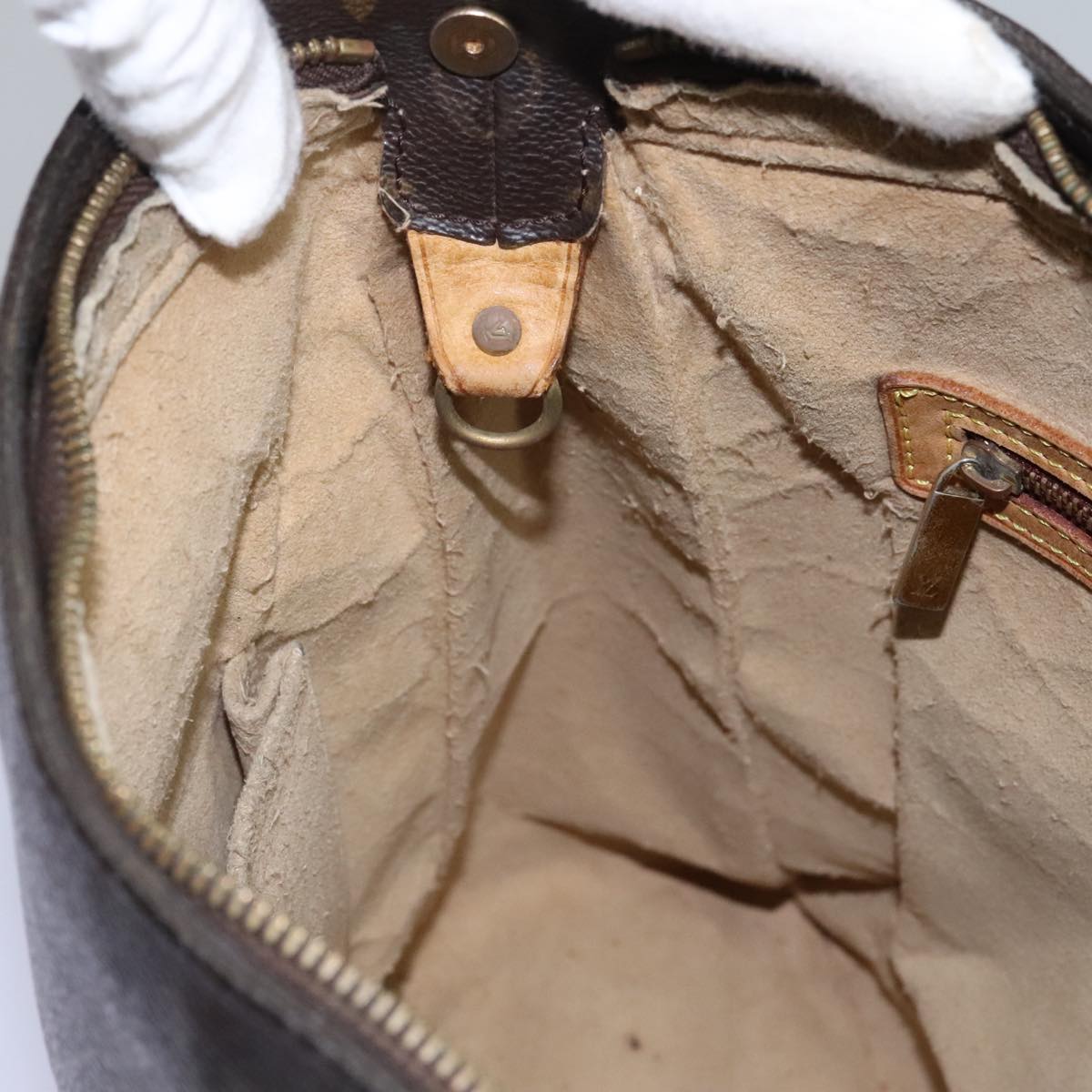 LOUIS VUITTON Monogram Looping GM Shoulder Bag M51145 LV 89528