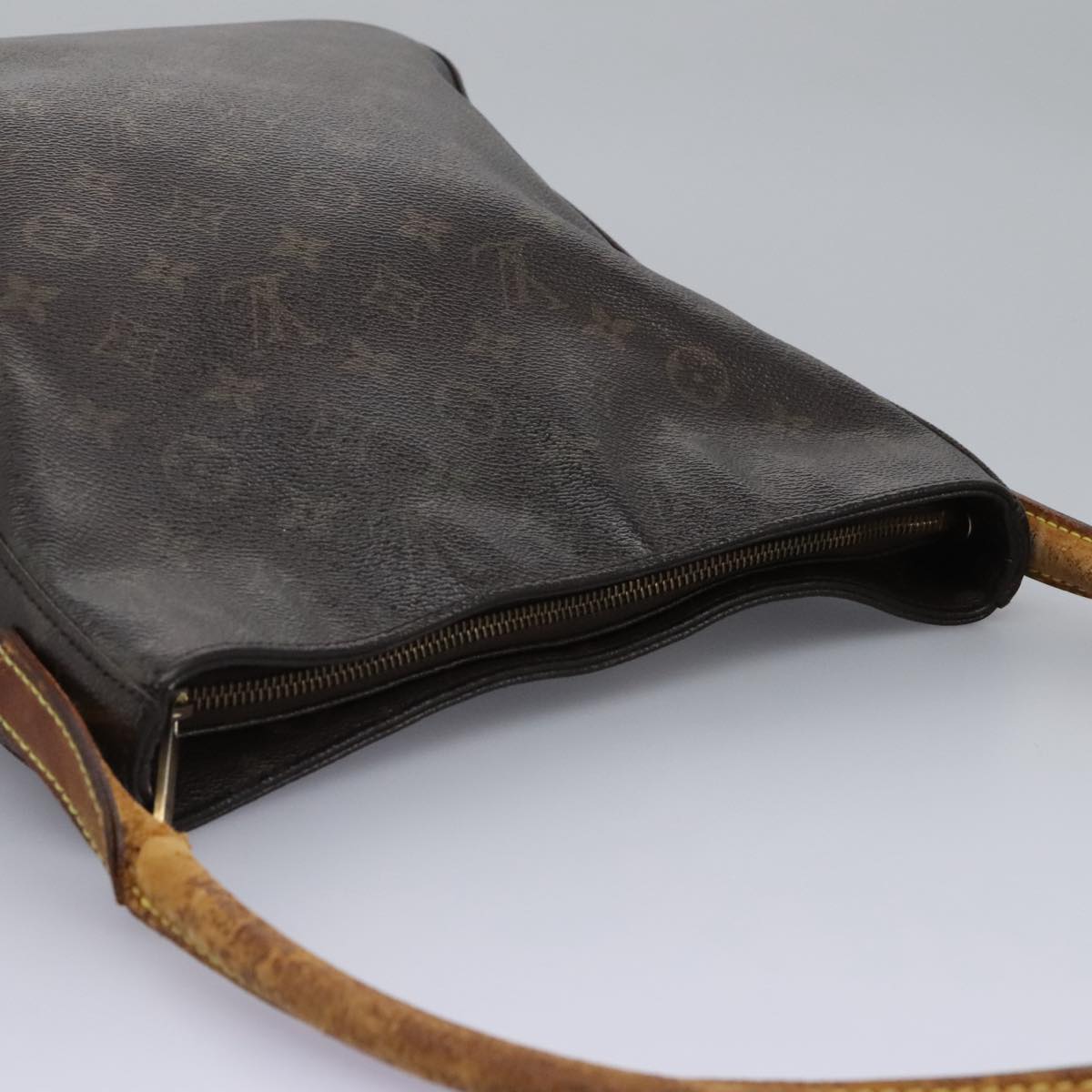 LOUIS VUITTON Monogram Looping GM Shoulder Bag M51145 LV 89528