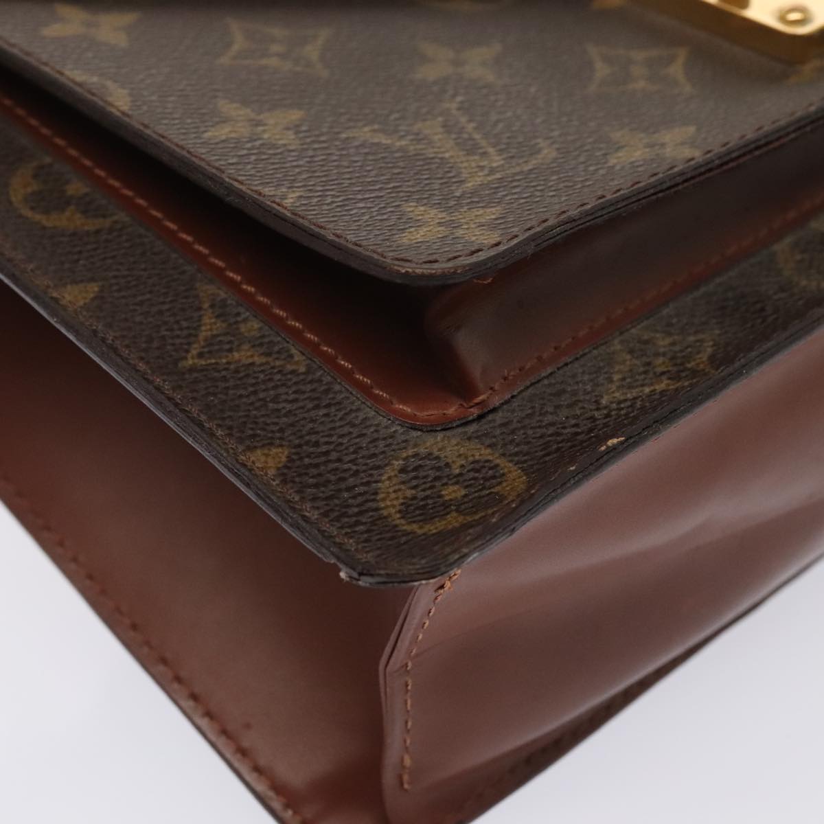 LOUIS VUITTON Monogram Monceau 28 Hand Bag 2way M51185 LV 89530