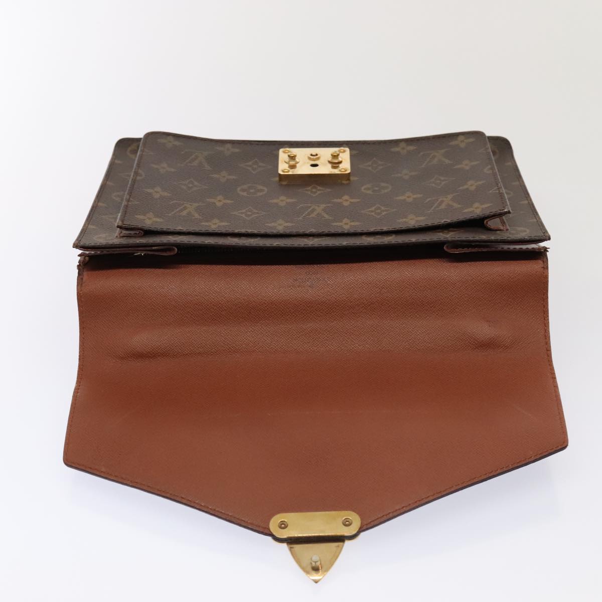 LOUIS VUITTON Monogram Monceau 28 Hand Bag 2way M51185 LV 89530