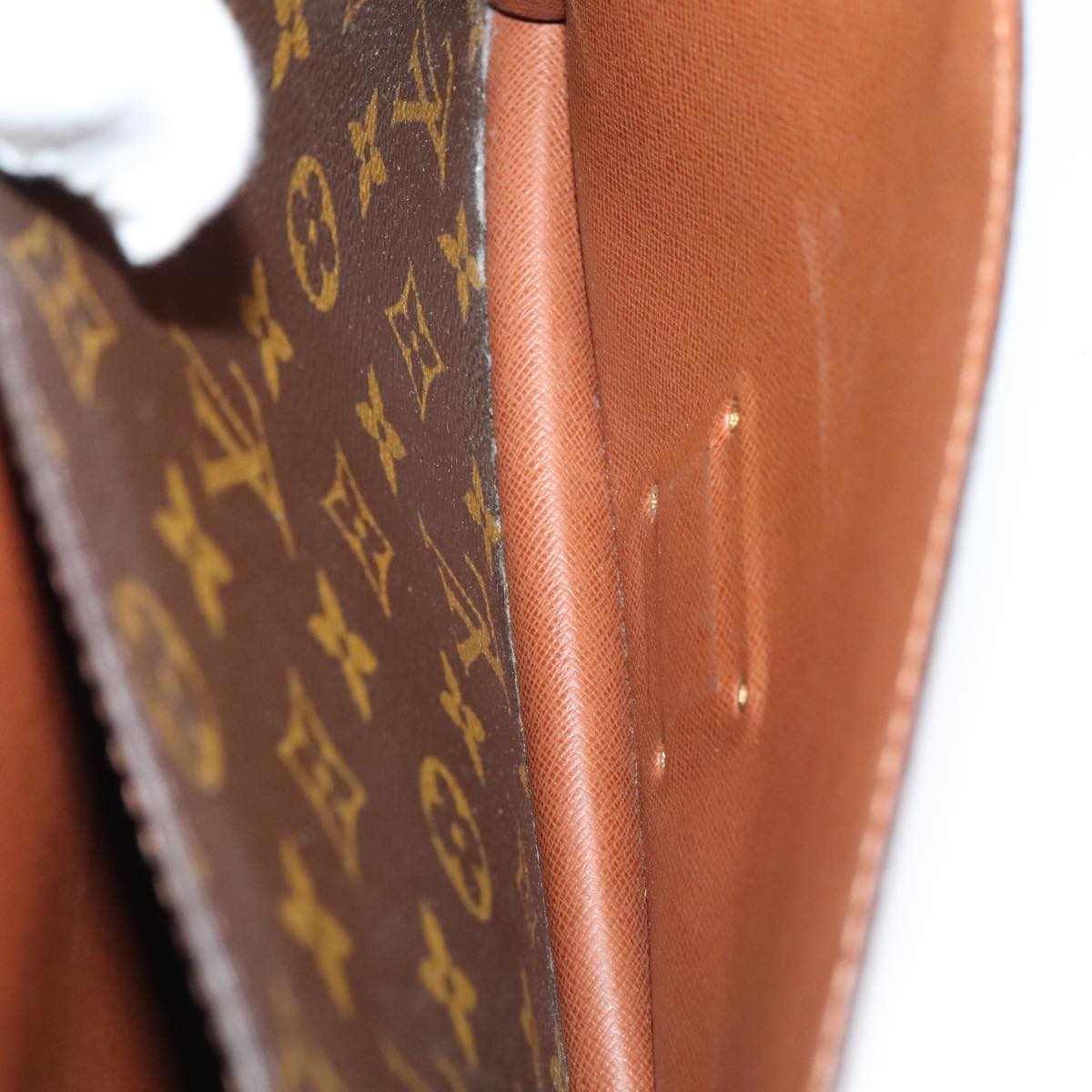 LOUIS VUITTON Monogram Monceau 28 Hand Bag 2way M51185 LV 89530