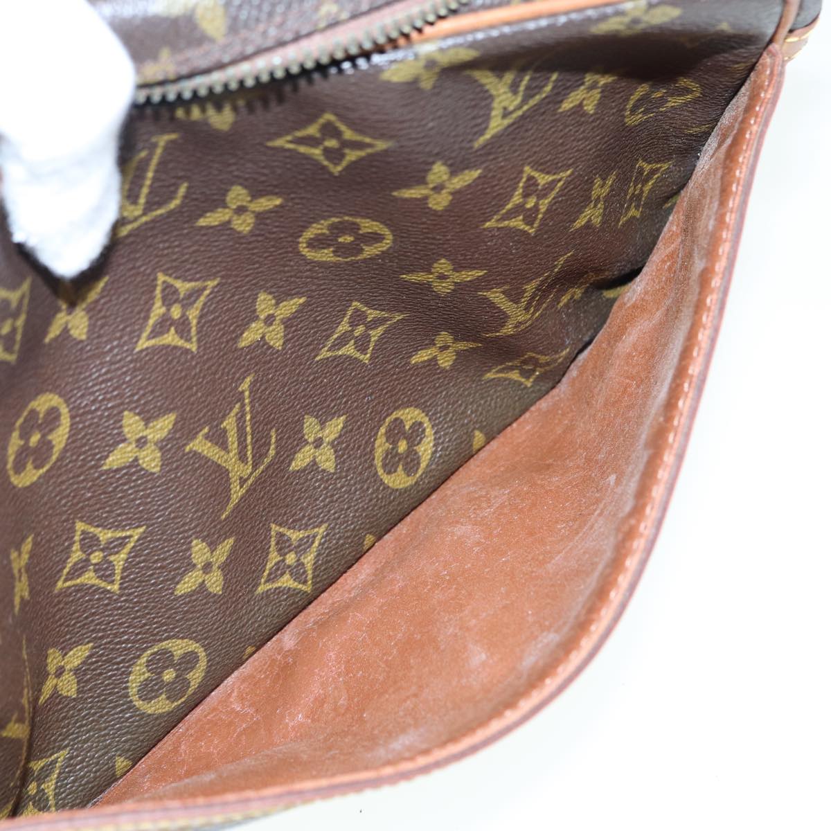 LOUIS VUITTON Monogram Compiegne 28 Clutch Bag M51845 LV 89531