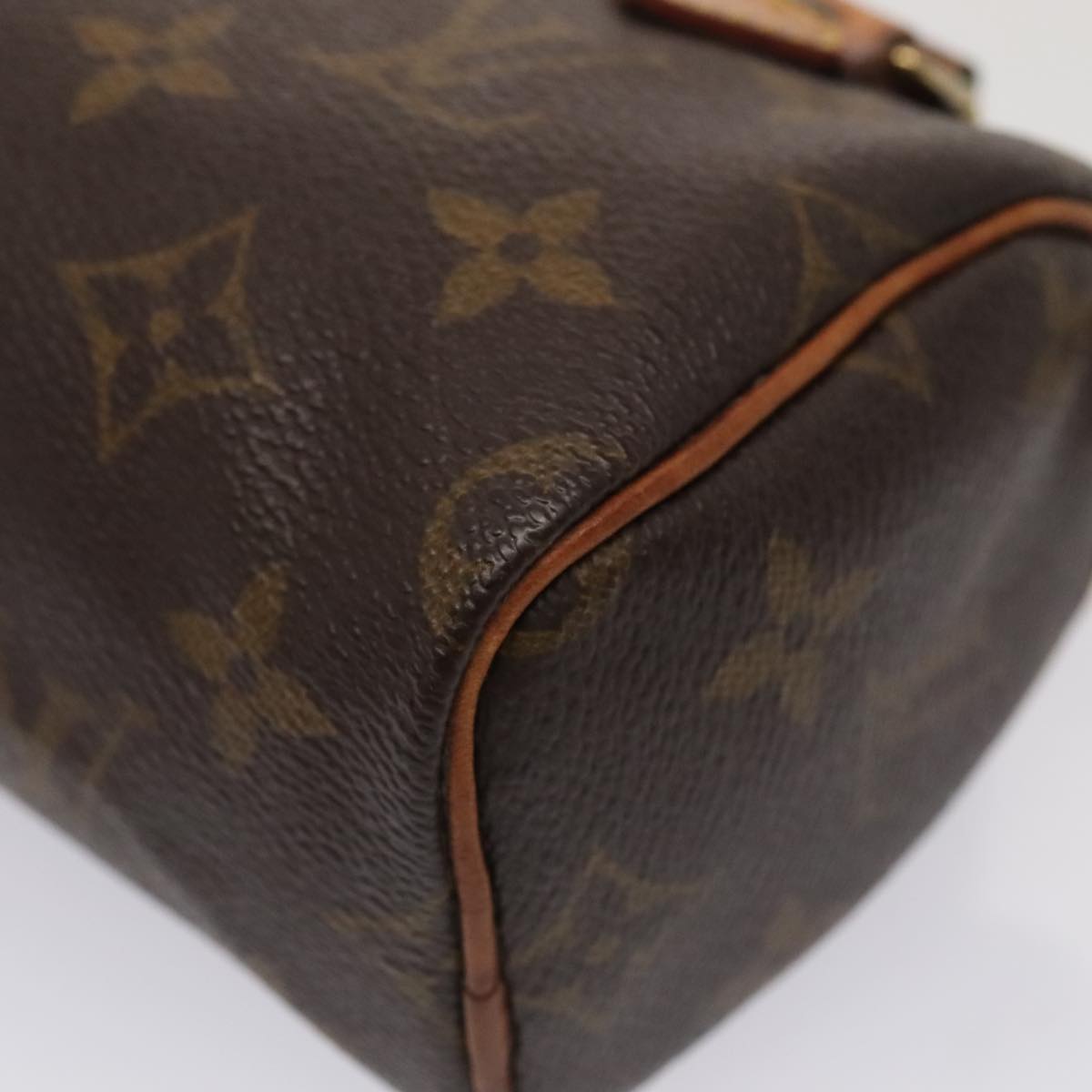 LOUIS VUITTON Monogram Mini Speedy Hand Bag M41534 LV 89532