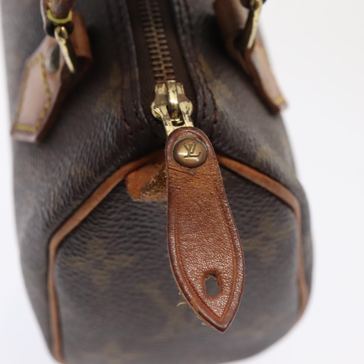 LOUIS VUITTON Monogram Mini Speedy Hand Bag M41534 LV 89532