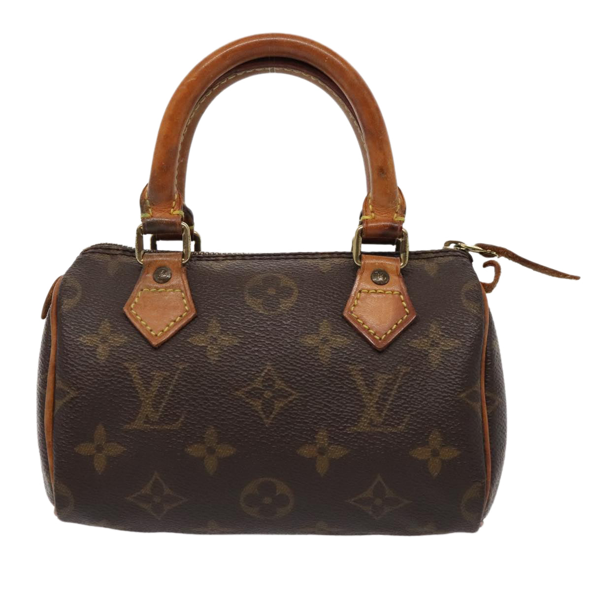 LOUIS VUITTON Monogram Mini Speedy Hand Bag M41534 LV 89532
