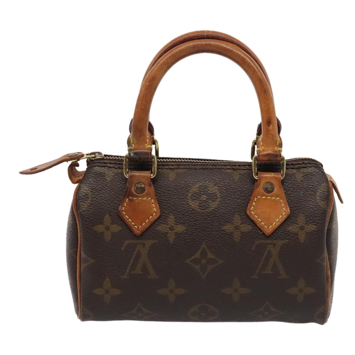 LOUIS VUITTON Monogram Mini Speedy Hand Bag M41534 LV 89532